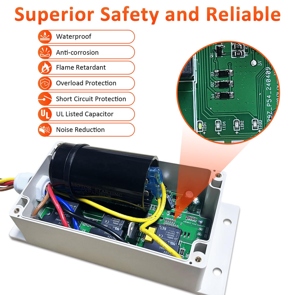 Kedite soft start suitable for RV and home use on varied power sources