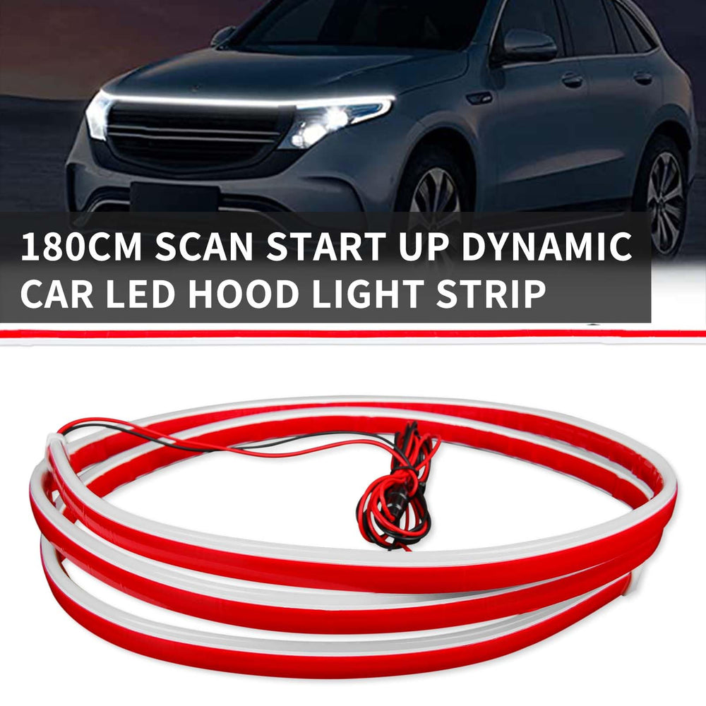 Keepdsgn dynamic scan startup hood light creates eye-catching startup sequence.
