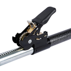 Keeper adjustable cargo bar extended from 40 to 70 inches for secure loading.