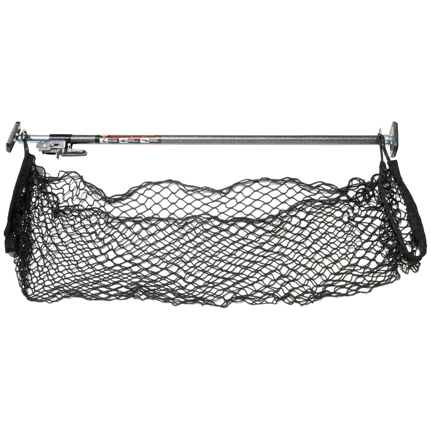 KEEPER ratcheting cargo bar extended length secures cargo during transport