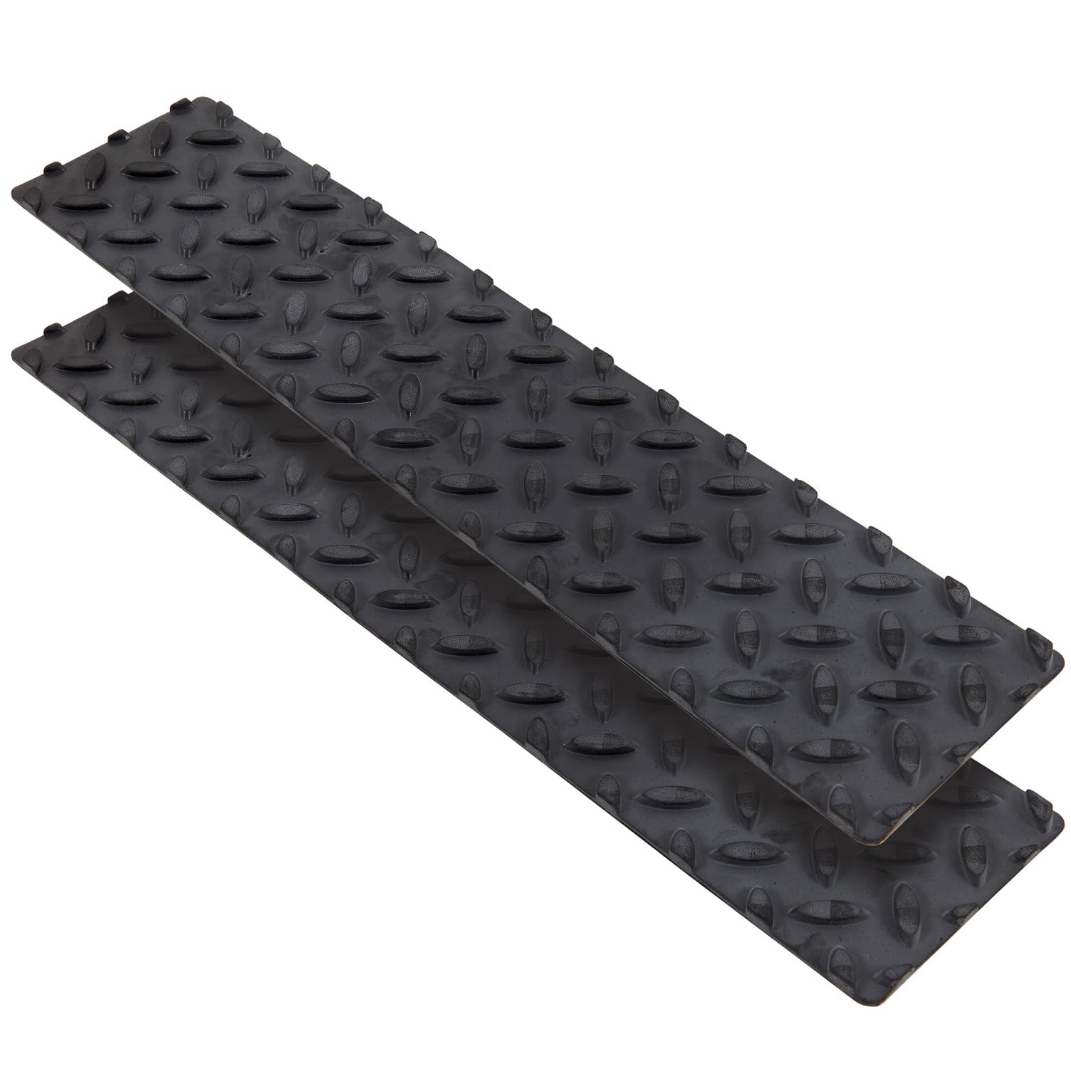 KEEPER safety step peel-and-stick application on stairs improves traction