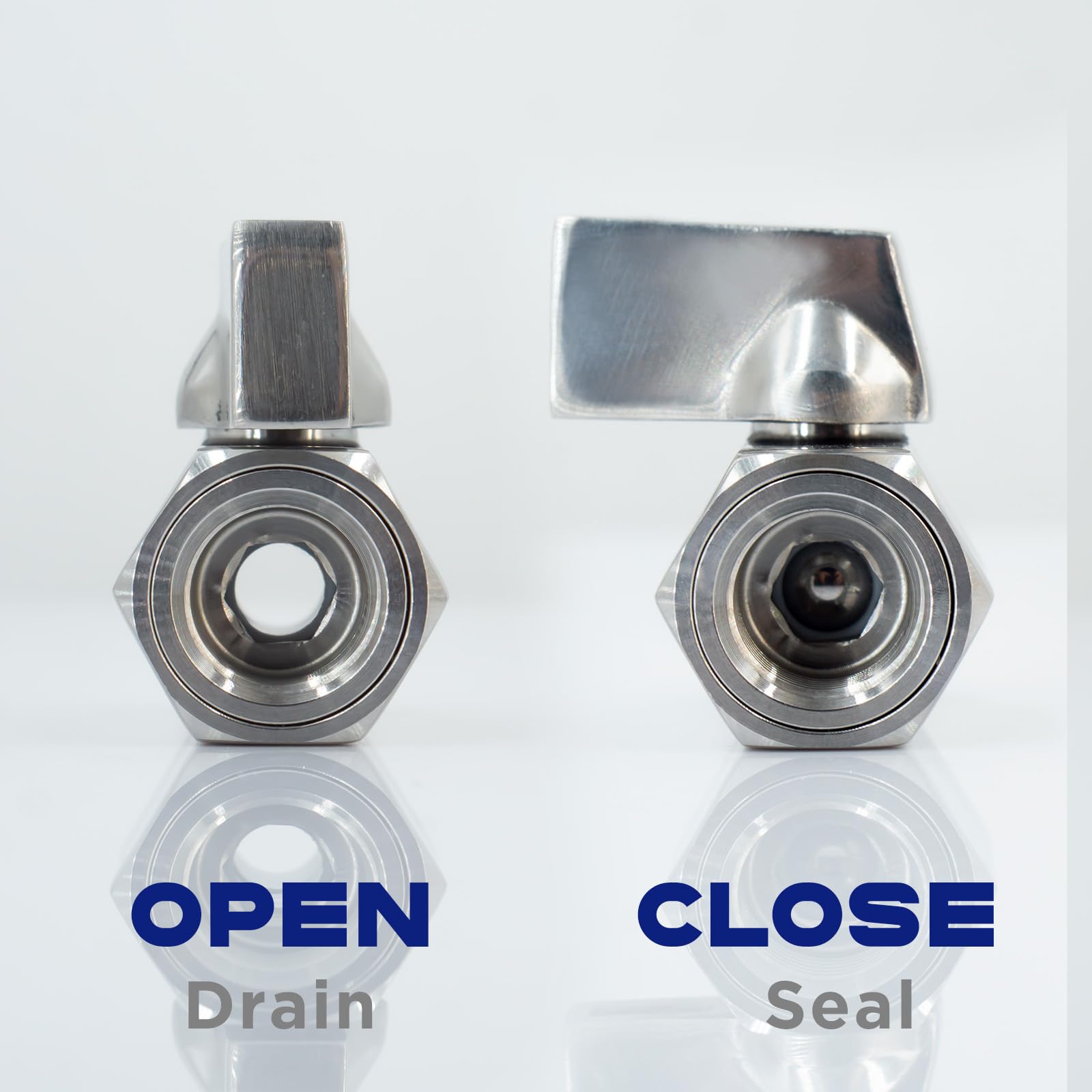 KeeRoarin stainless steel valve image, corrosion and heat resistance at a glance.