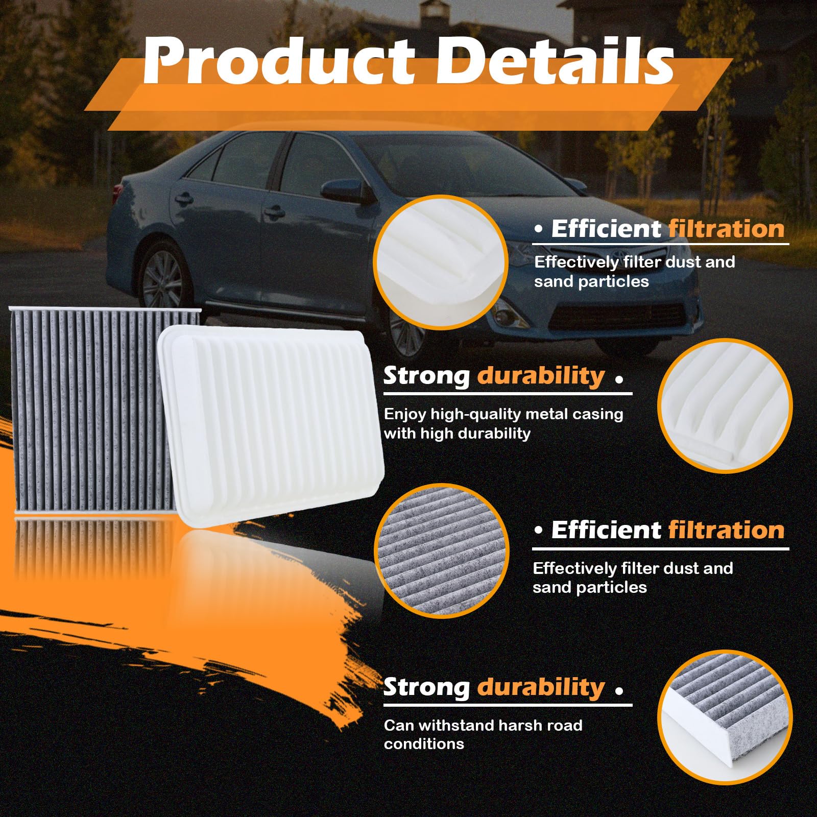 Kefly filter materials close-up showing breathable fabric and electrostatic media
