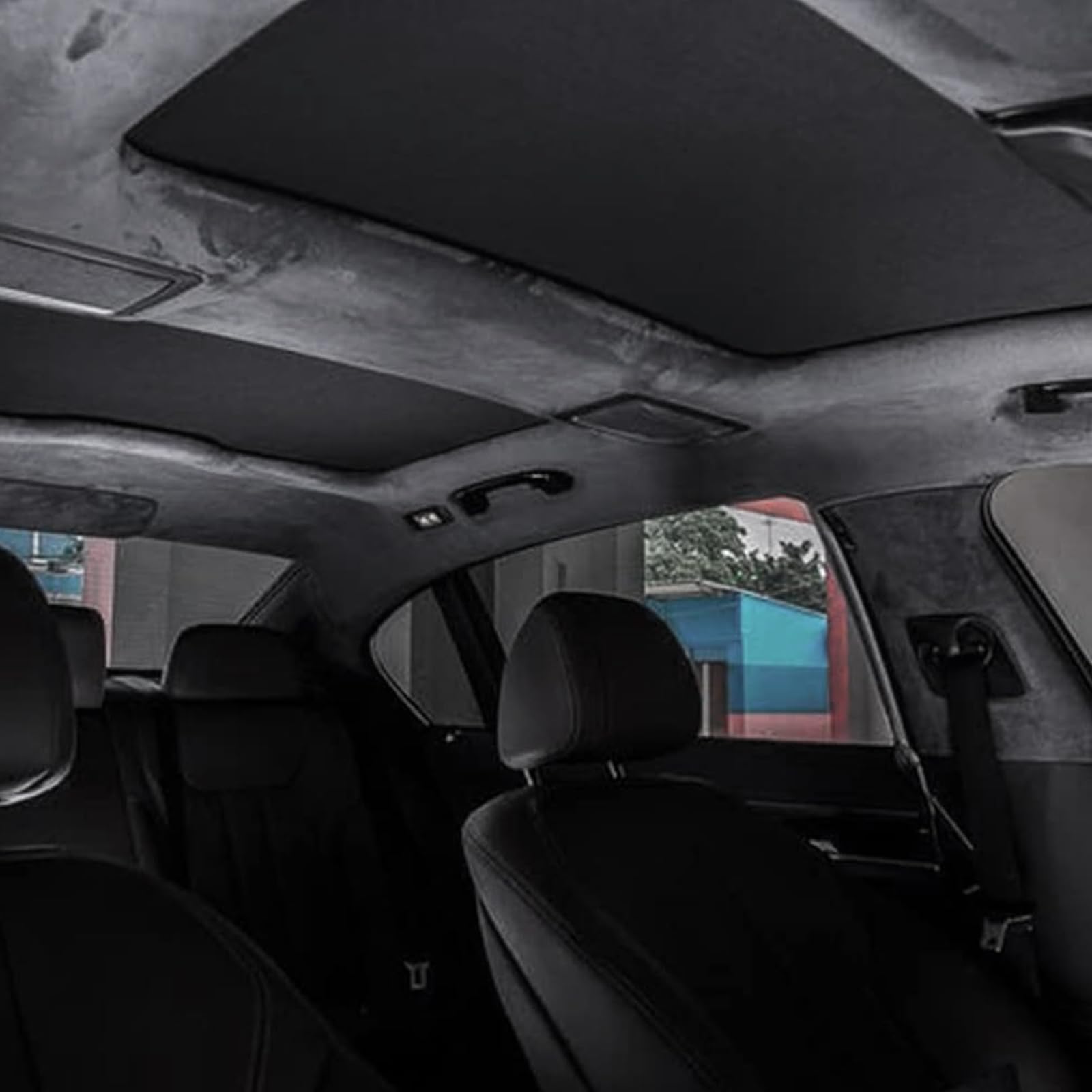 Kefly headliner fabric for RVs and marine interiors.