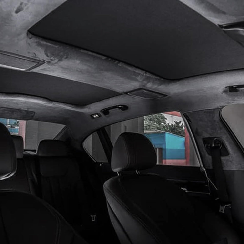 Kefly headliner fabric for RVs and marine interiors.