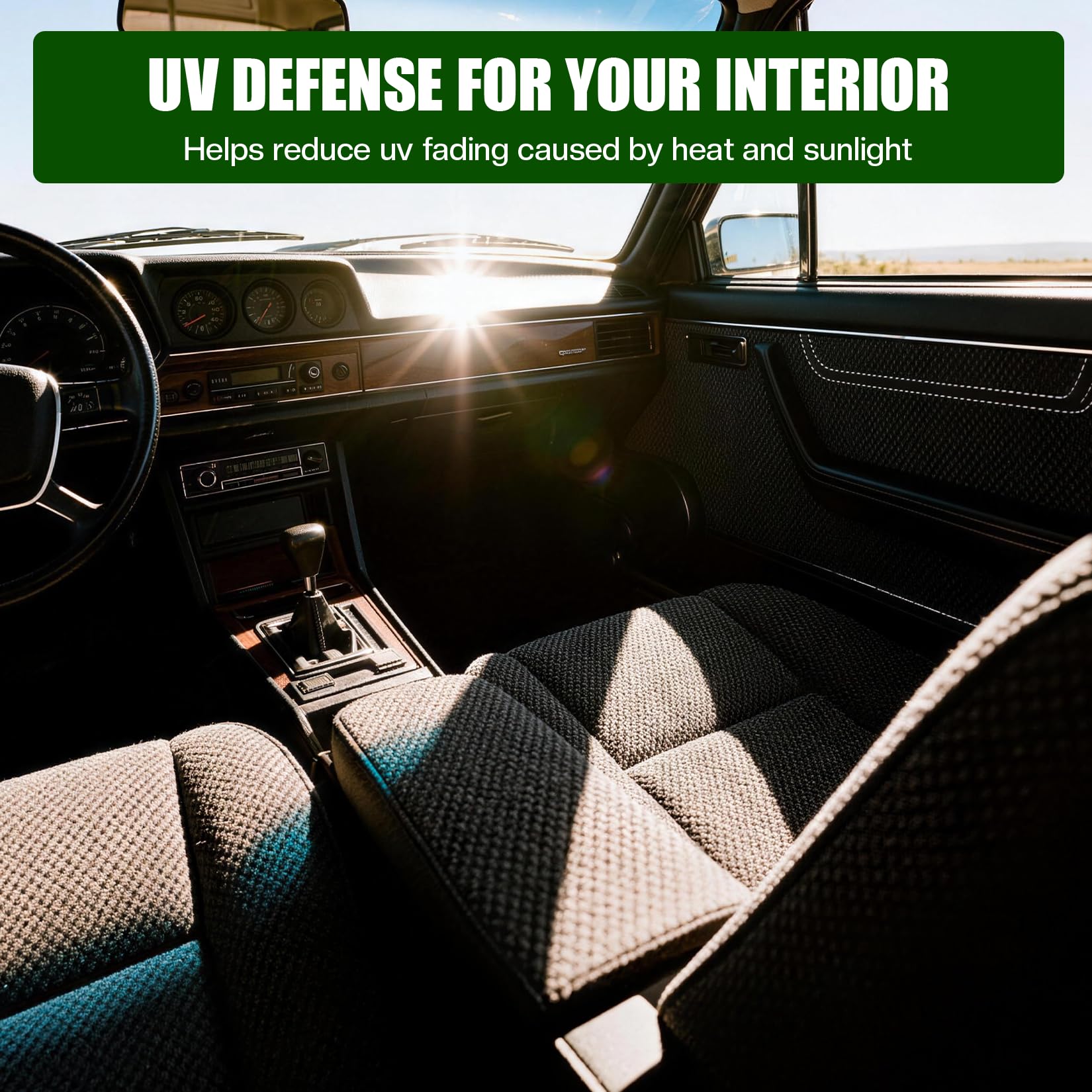 KEFPO fast-drying formula sprayed on to create instant fabric protection.