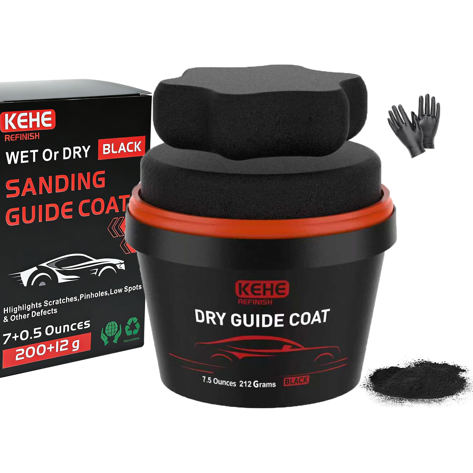 KEHE REFINISH bottle pour for mess-free application and quick coverage.