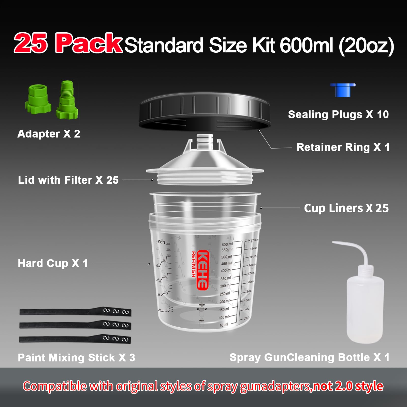 KEHE Refinish cup lids with strainer enable clean pours and storage