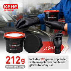 KEHE REFINISH ergonomic foam handle provides comfortable grip during large-area coating.