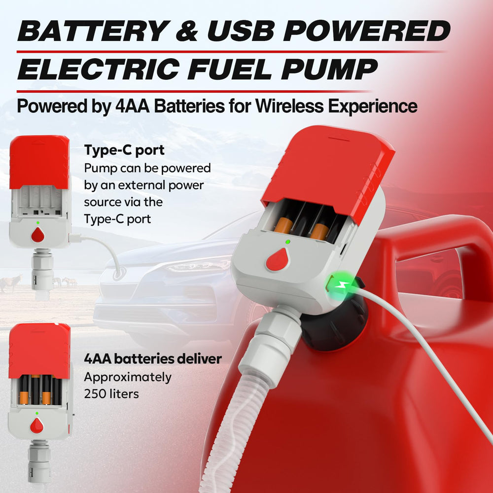 Keimi four adapters fit most North American fuel cans for versatile use