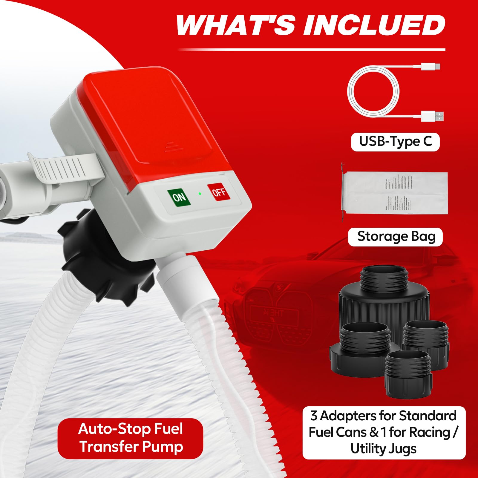 Keimi pump battery and USB powered for flexible use