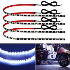Keiurot 12V LED strip extendable 24in for flexible car interior lighting.