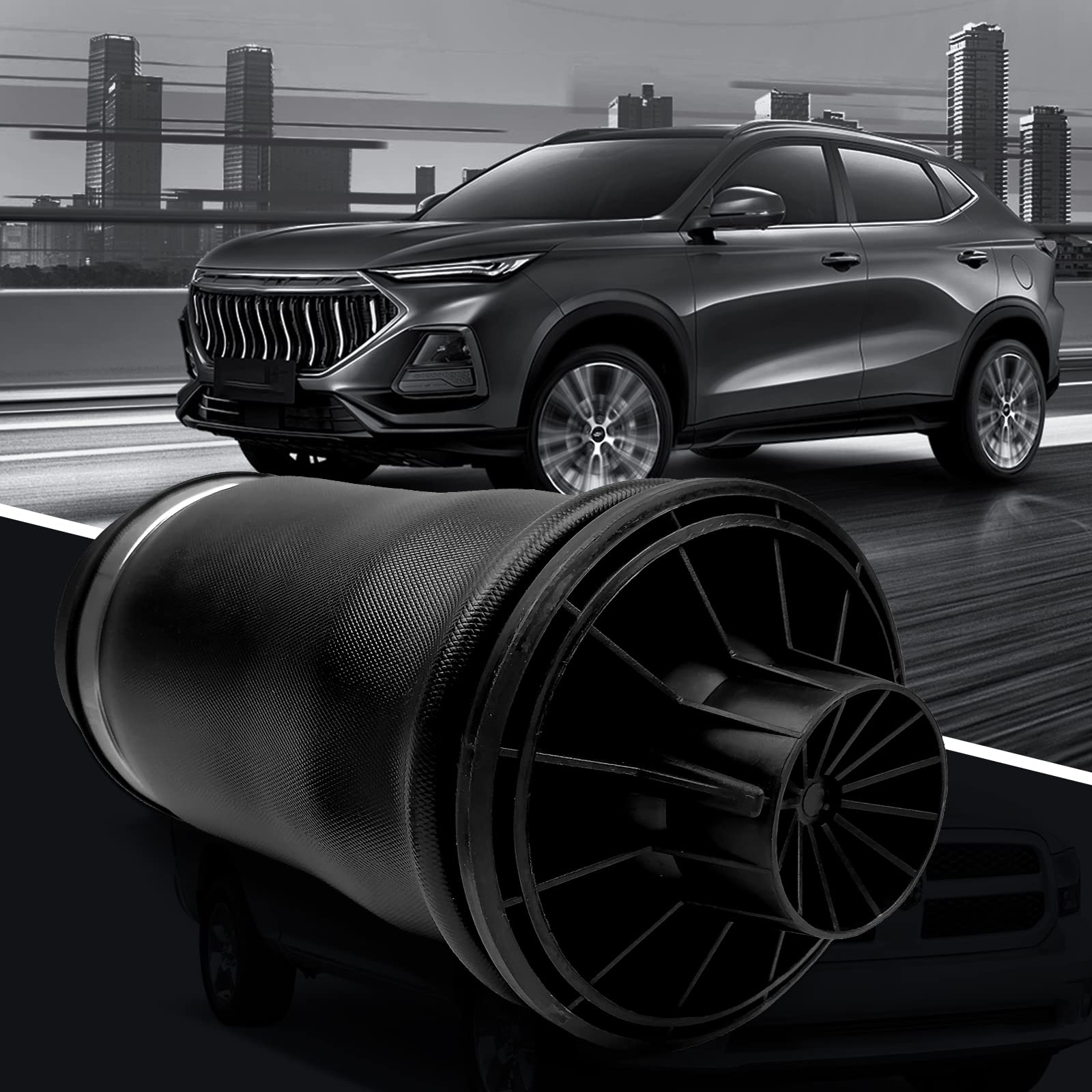 KEIYSHOLCK rear air spring for ML63 AMG improves load response and comfort