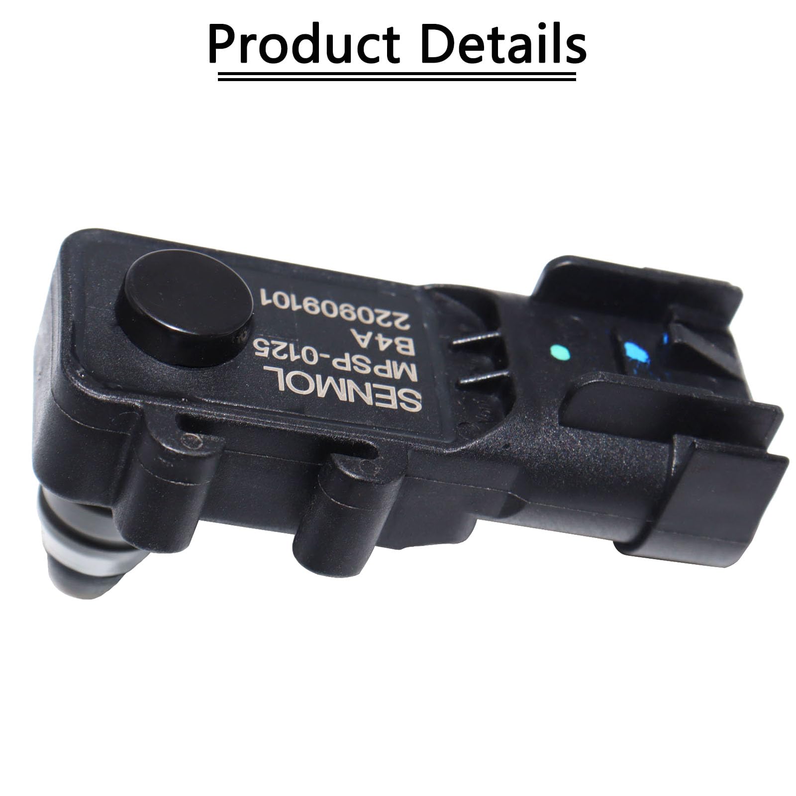 KEJSTED sensor side view highlights compact design for easy installation.
