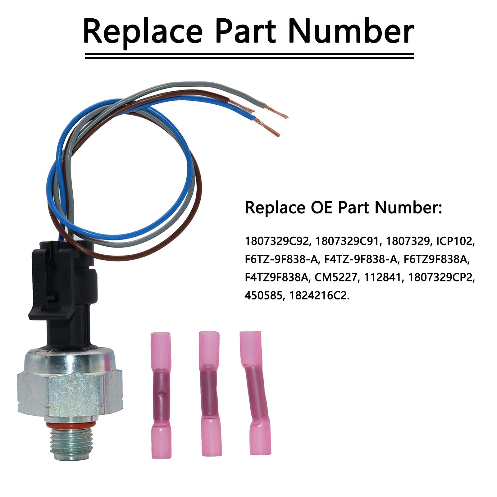 KEJSTED ICP sensor oxidized iron body resists corrosion.