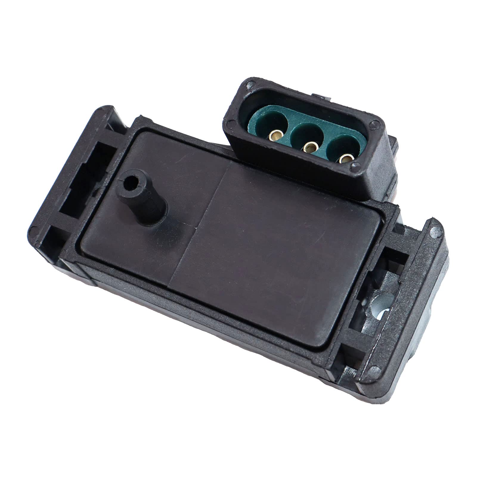 KEJSTED MAP sensor front view for Chevy engine suggests sturdy build and reliable performance
