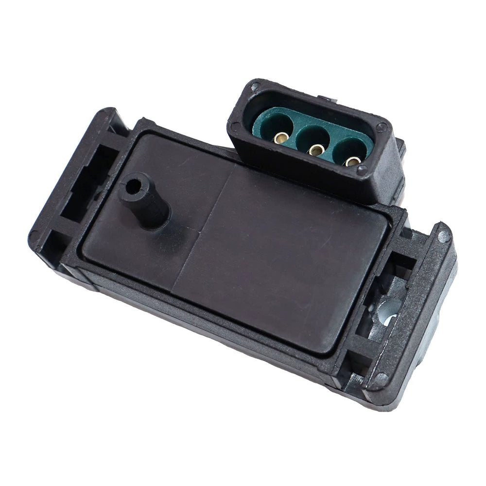 KEJSTED MAP sensor front view for Chevy engine suggests sturdy build and reliable performance