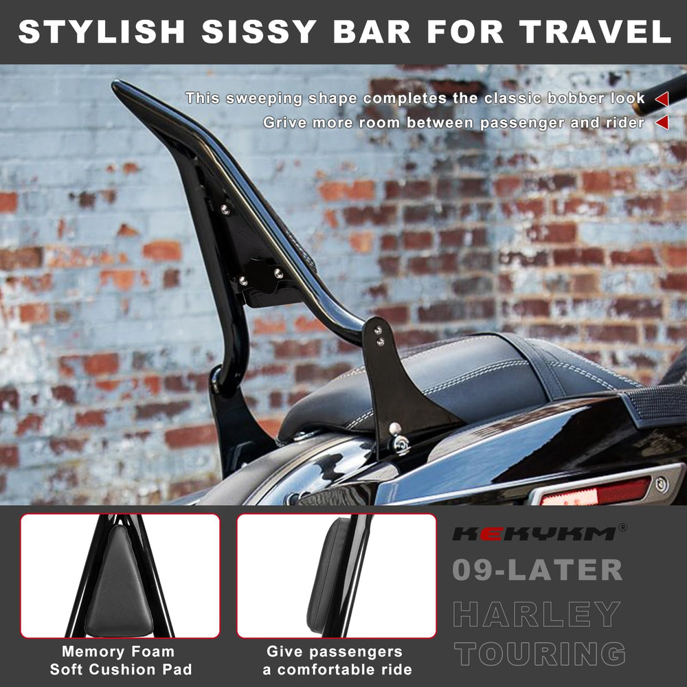 Kekykm compatibility notes for Harley Touring models and required hardware
