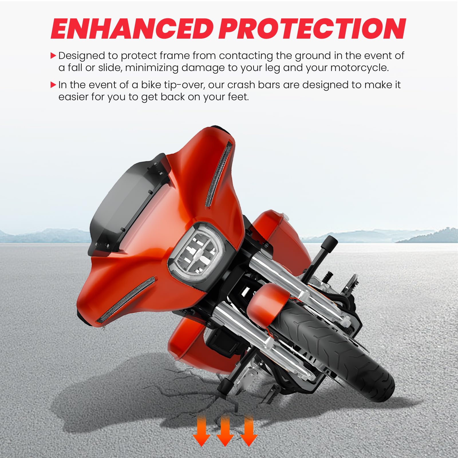 Kekykm Harley touring crash bar fitment guides model compatibility