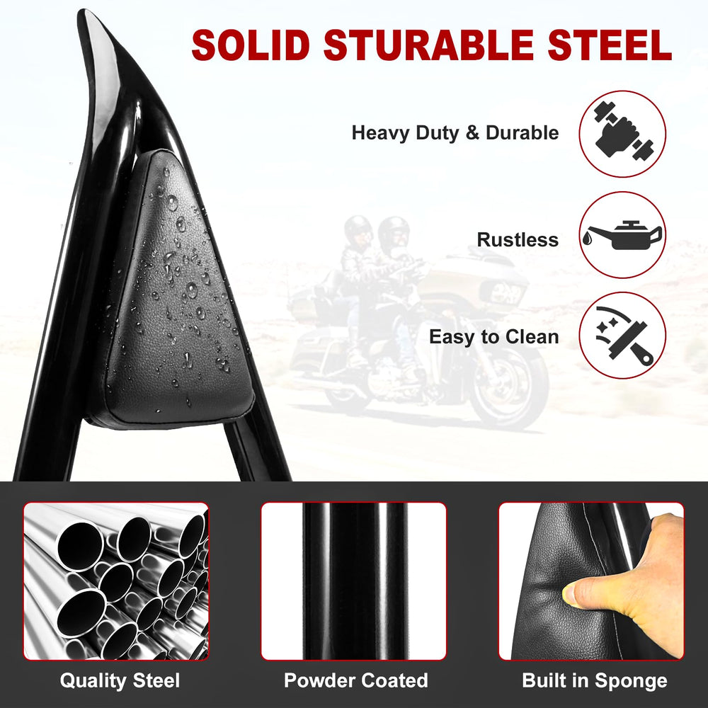 Kekykm waterproof PU leather backrest pad provides cushioned support
