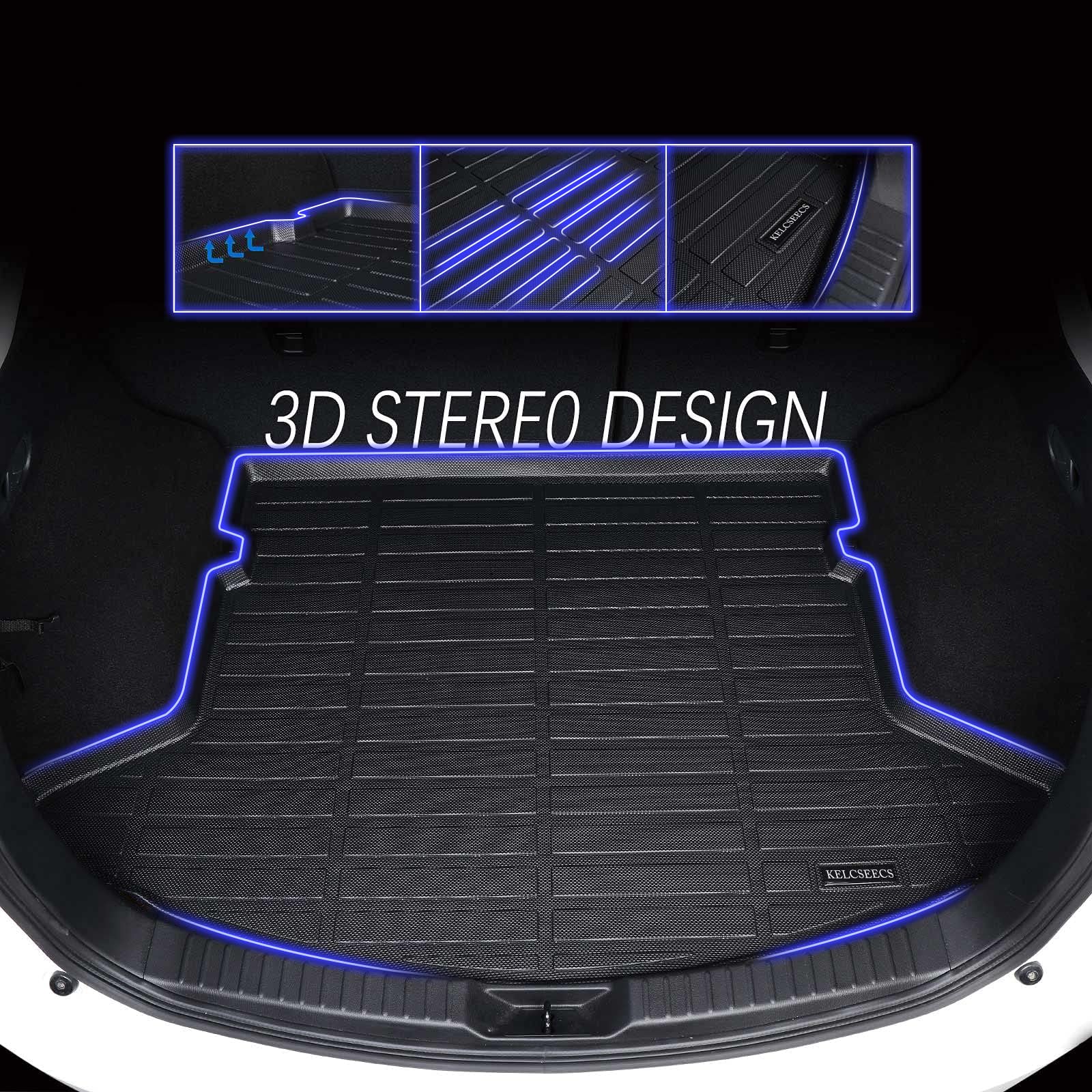 KELCSEECS cargo mat trunk liner protecting cargo area from dirt