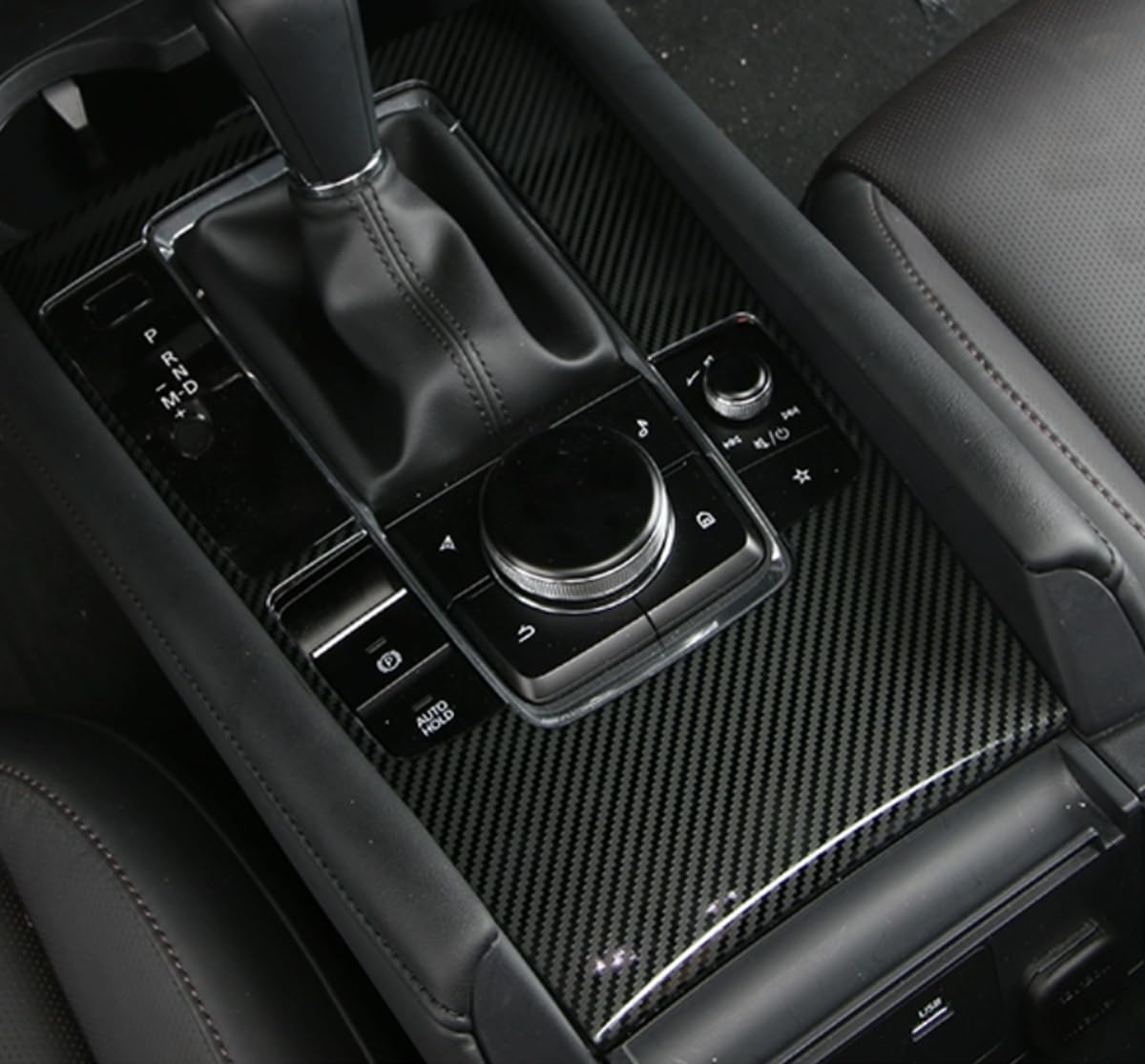 KELEIMAI interior trim matte silver accents for a refined Mazda 3 look