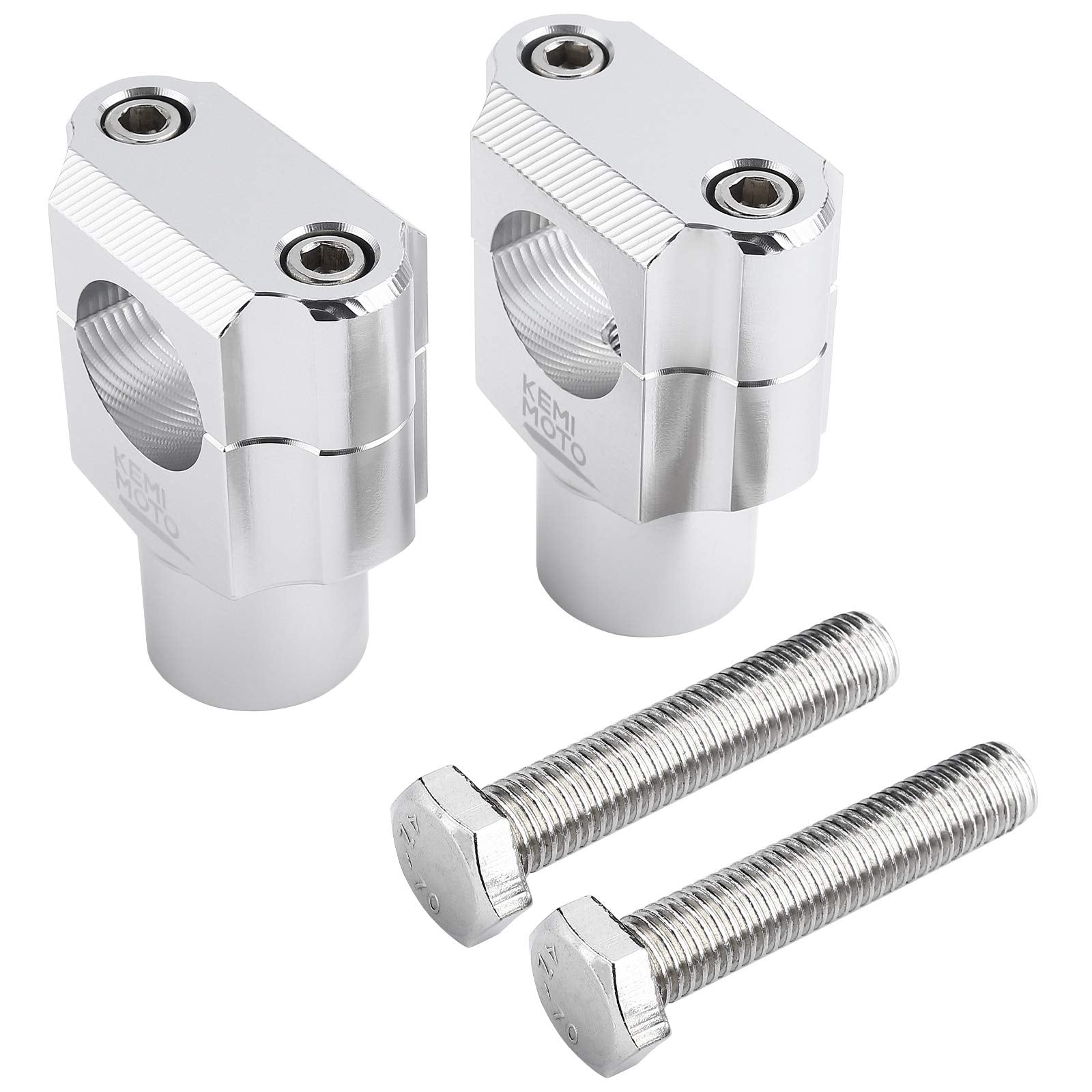 KEMIMOTO 1-inch handlebar riser aluminum improves riding posture.