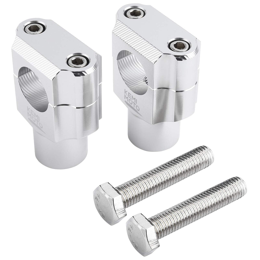KEMIMOTO 1-inch handlebar riser aluminum improves riding posture.