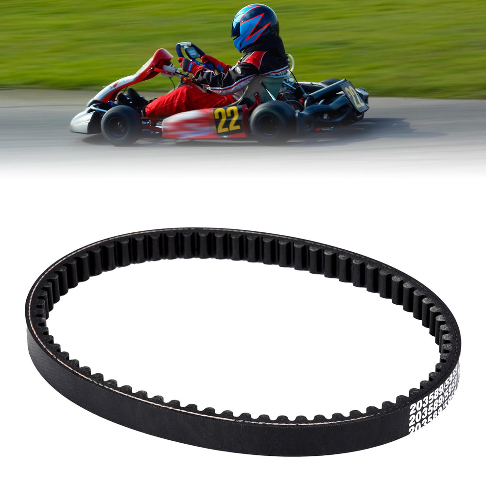 Kemimoto 30 Series drive belt showing five-layer structure for durability