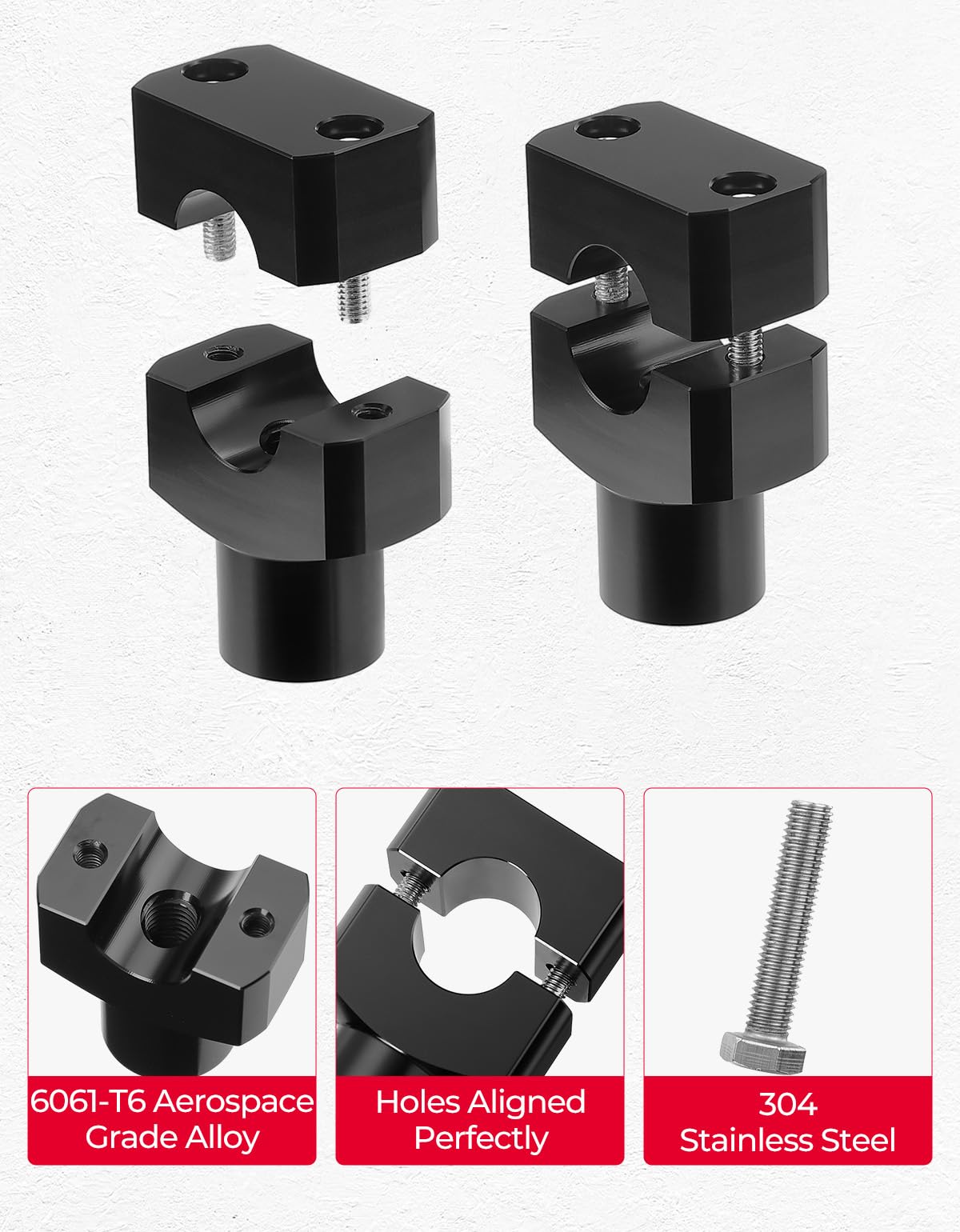 KEMIMOTO riser assembly parts ready for quick, secure installation