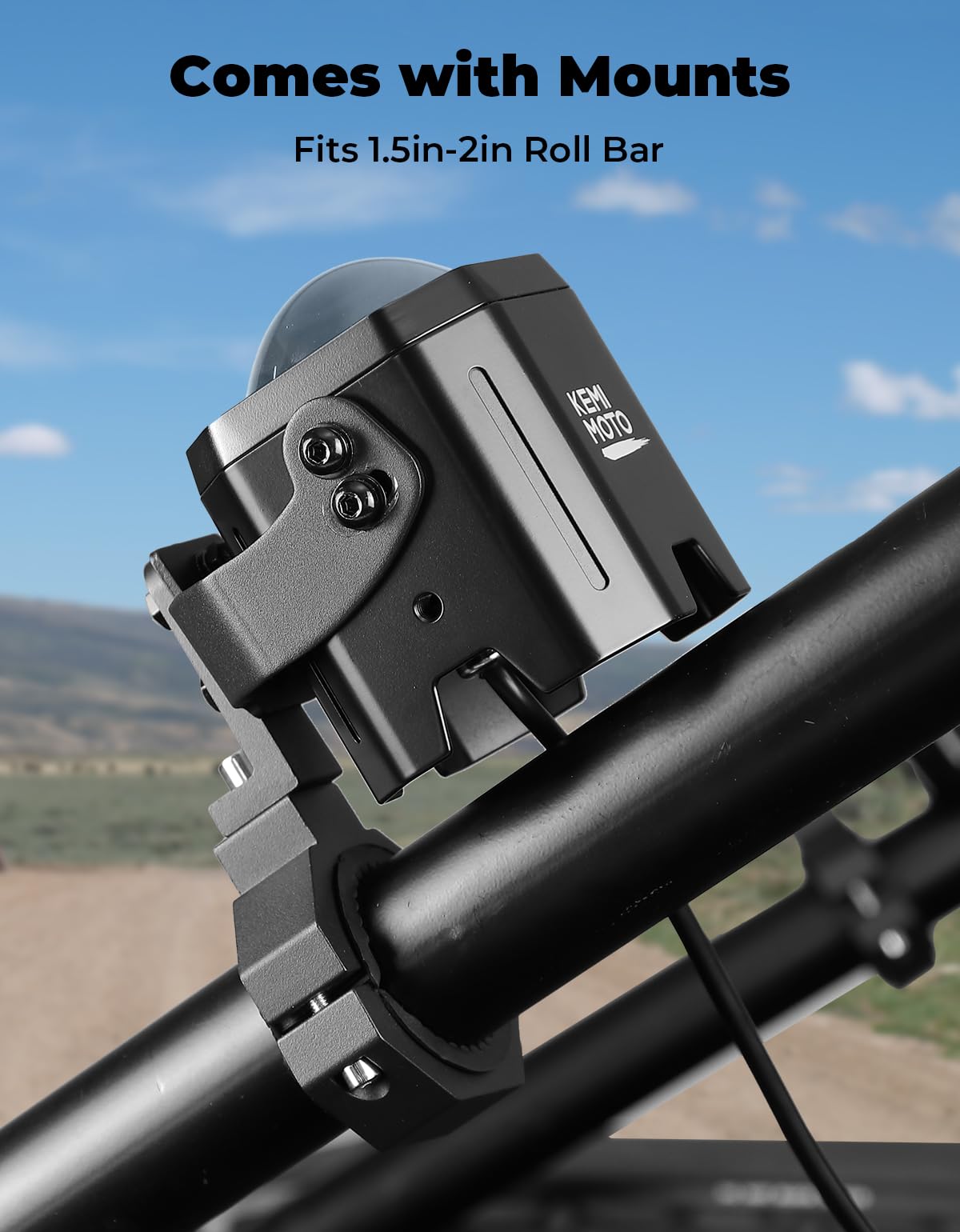 KEMIMOTO aluminum housing promotes heat dissipation in tough environments