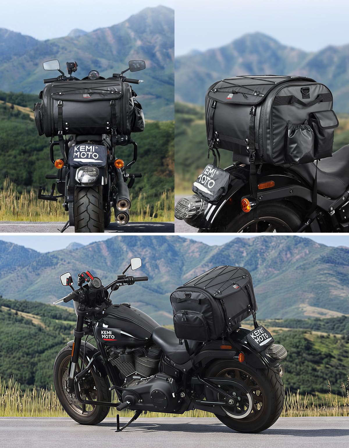 KEMIMOTO anti-reflective buckle improves nighttime visibility