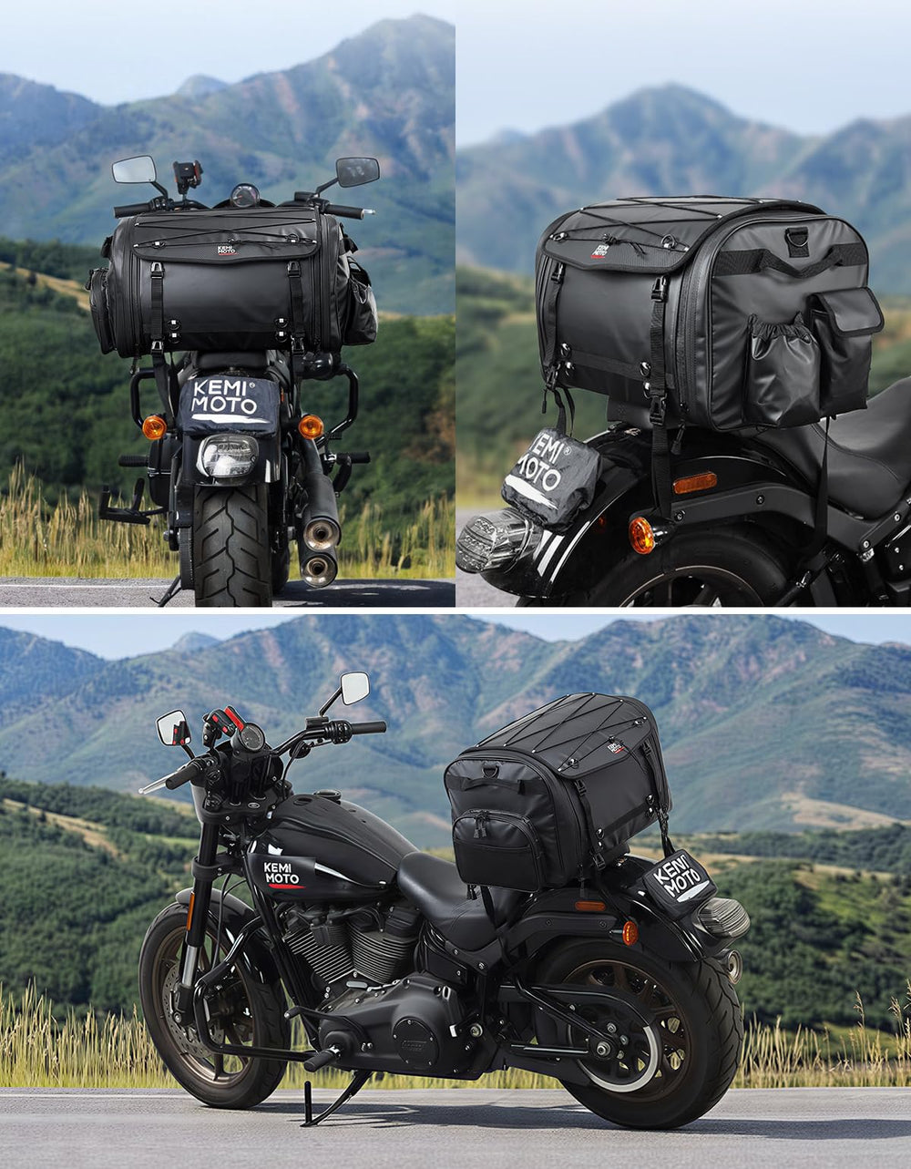 KEMIMOTO anti-reflective buckle improves nighttime visibility