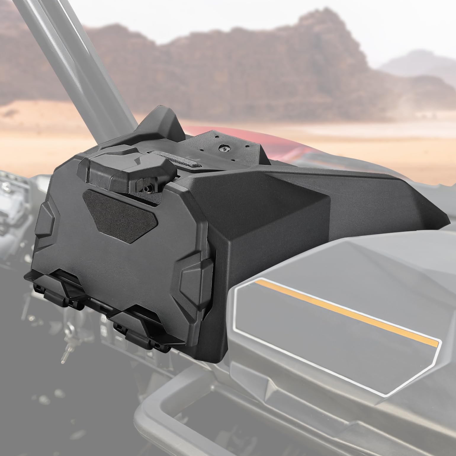 KEMIMOTO anti-slip clips protect tablets during rough terrain.