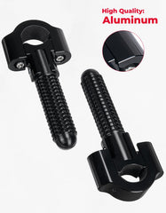 KEMIMOTO deep knurling provides reliable traction on wet or muddy surfaces.