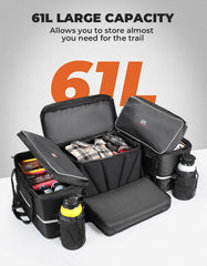 KEMIMOTO ATV bag cooler compartment keeps drinks cold on rides