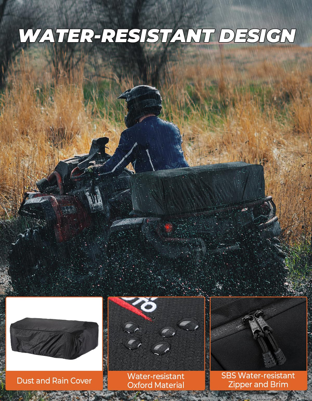 KEMIMOTO universal compatibility fits Polaris, Can-Am, Kawasaki, and more