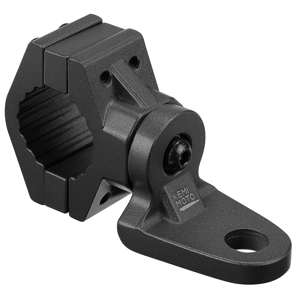 KEMIMOTO ATV whip mount showing 360-degree rotation for flexible accessory positioning
