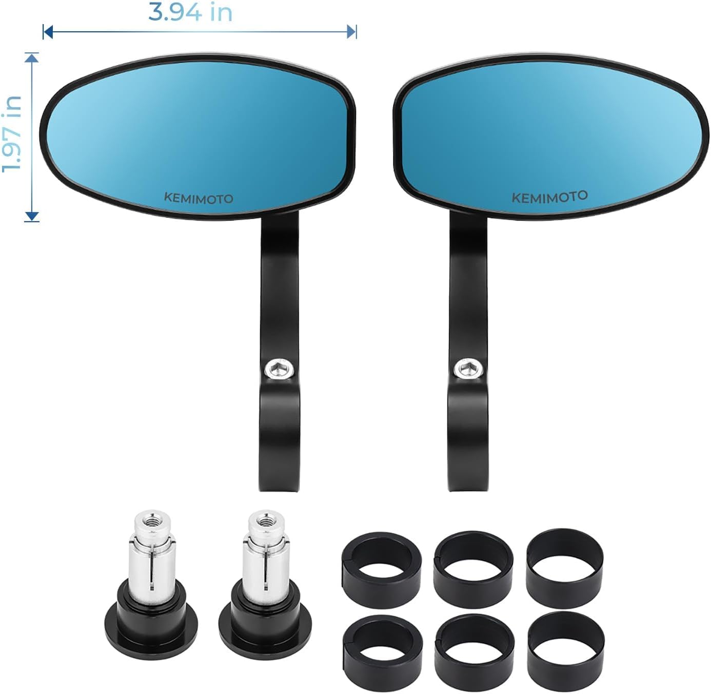 KEMIMOTO easy install with sleeves for stable alignment