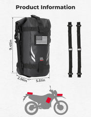 KEMIMOTO bag features reflective strips for high visibility in low light.