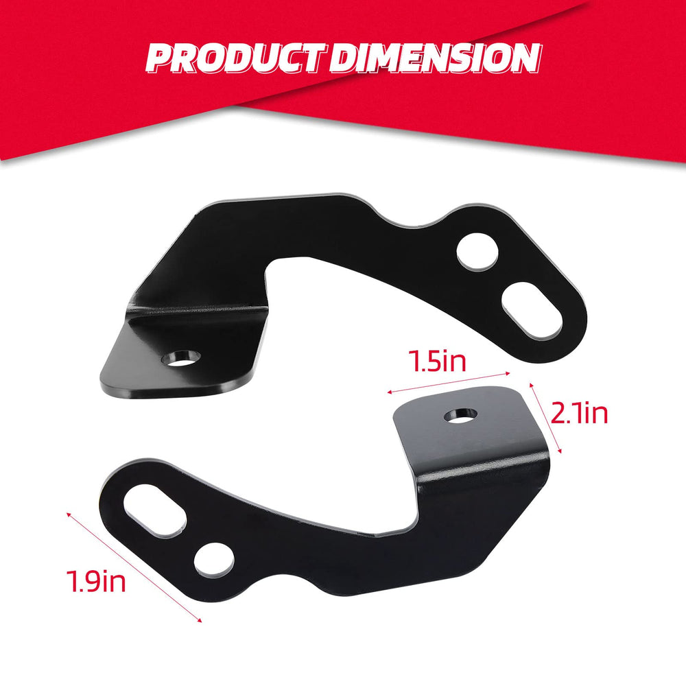 Double-bolt fixation system keeps LED pods secure during high-speed off-road driving.
