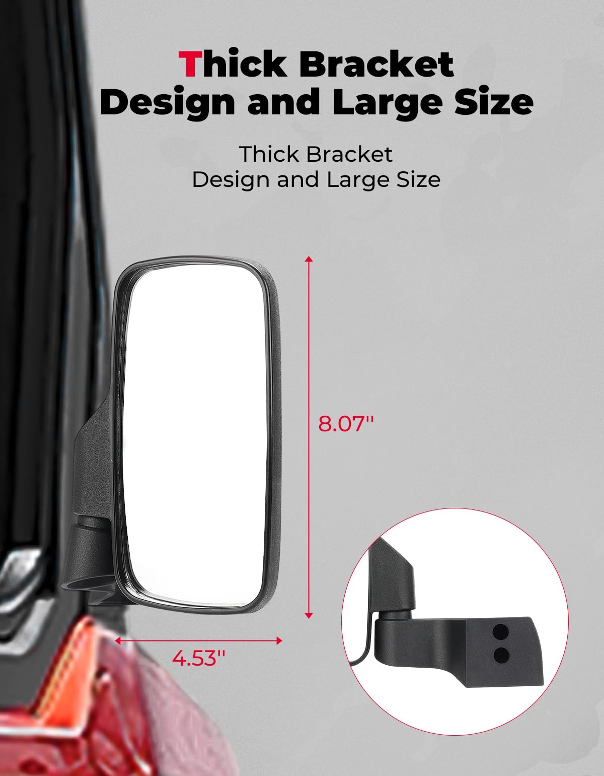 KEMIMOTO easy-install template helps precise hole marking and mounting.