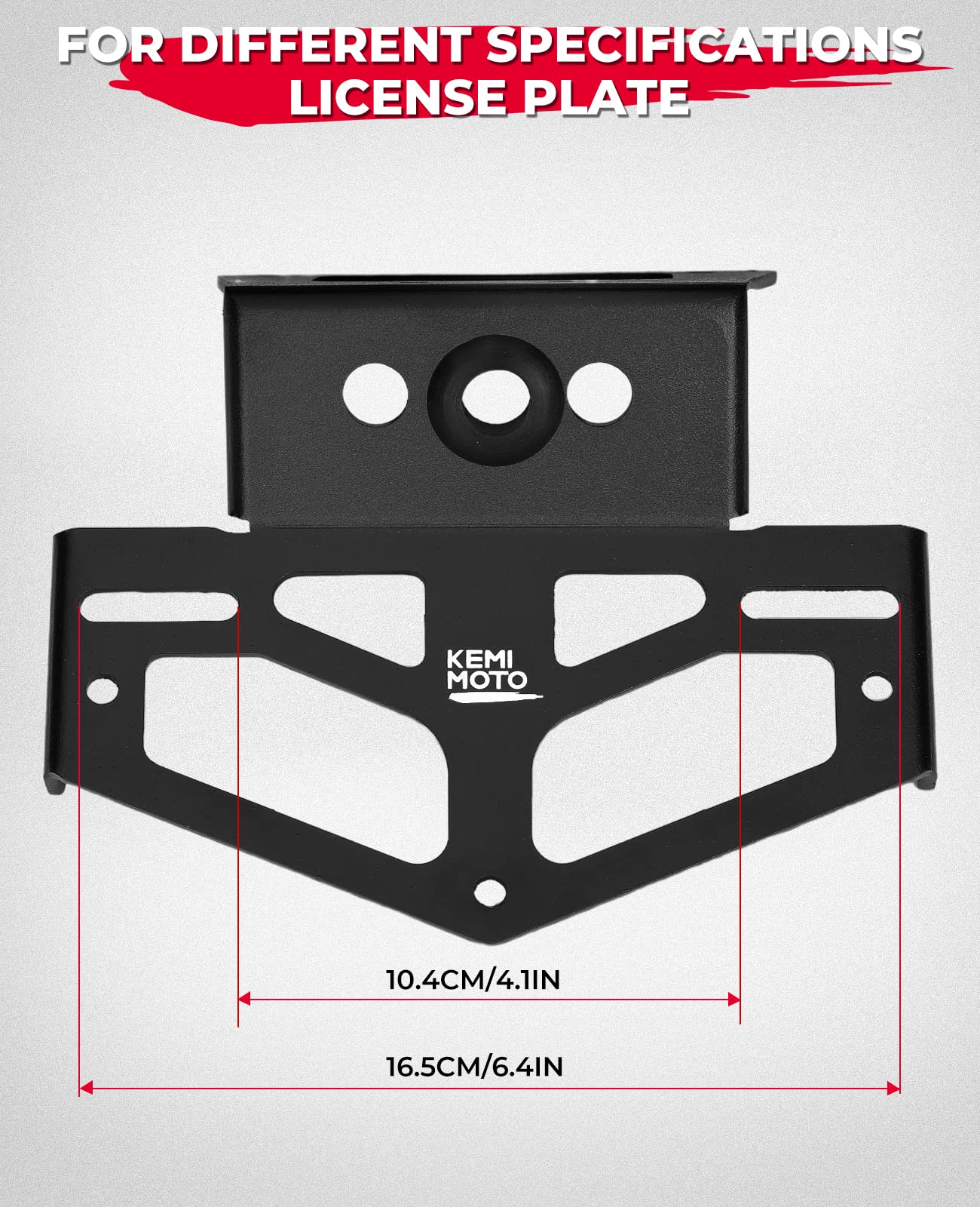 KEMIMOTO Grom aluminum design keeps weight low while staying strong.
