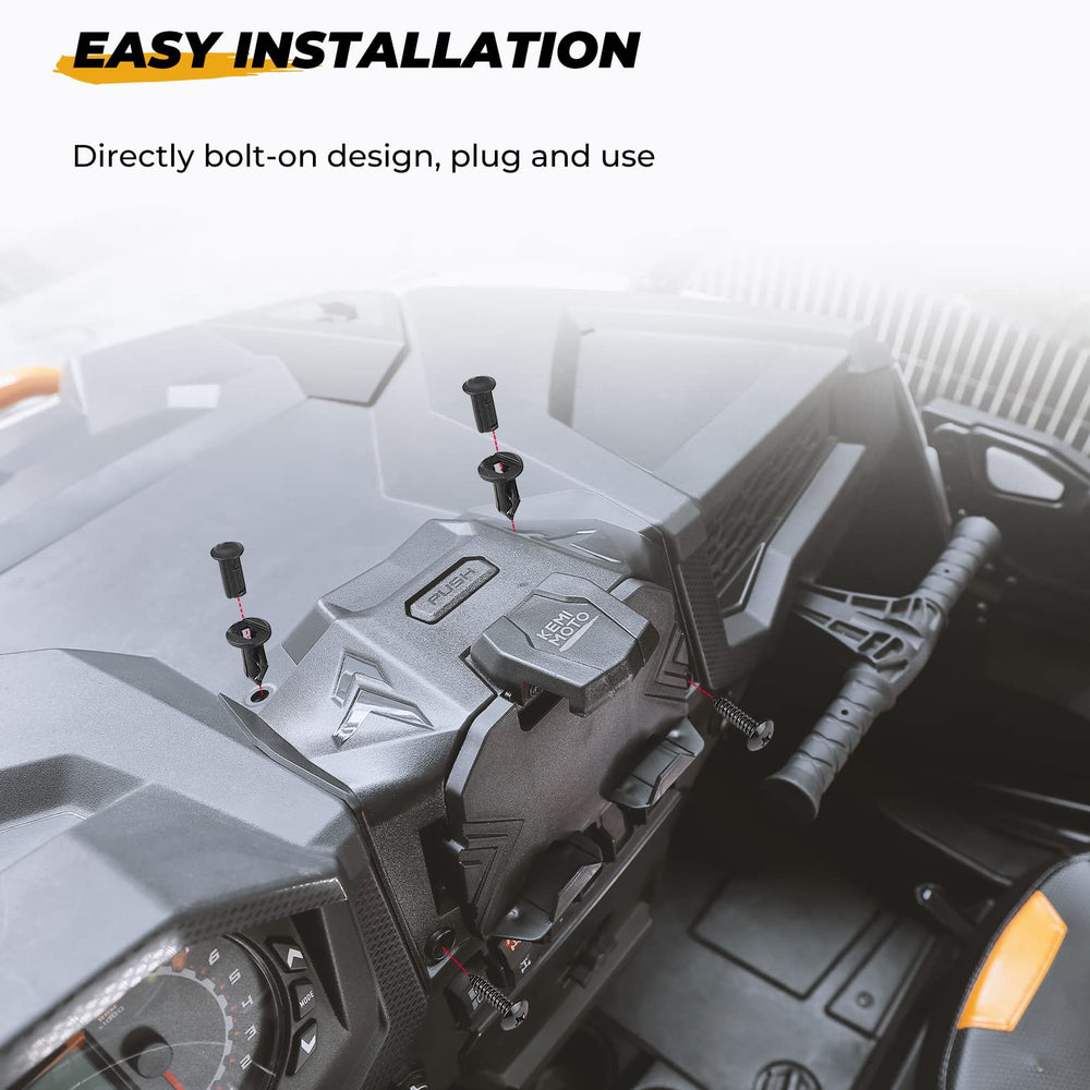 KEMIMOTO 2.5L hidden storage keeps essentials secure
