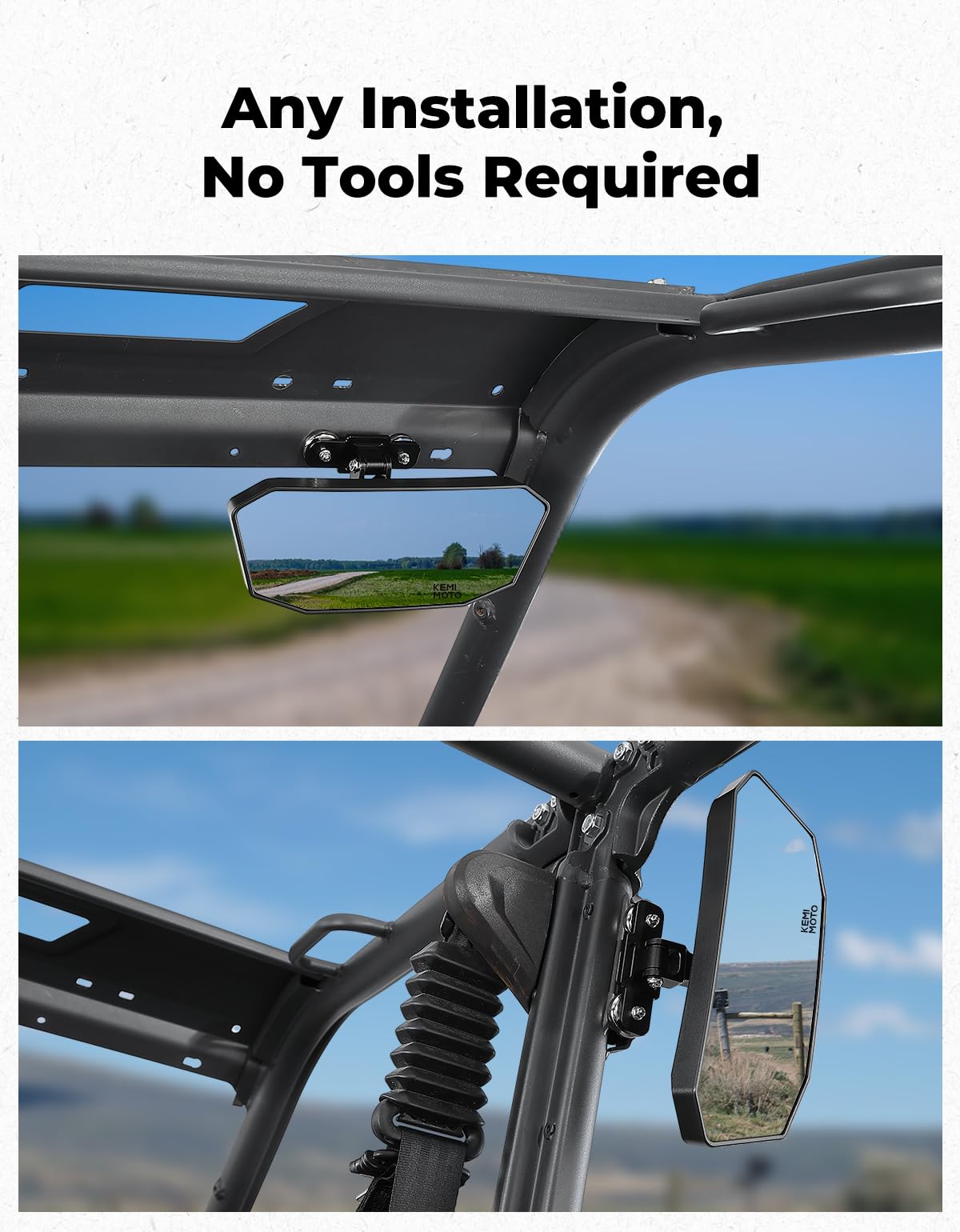 KEMIMOTO high-impact ABS construction withstands harsh outdoor conditions.