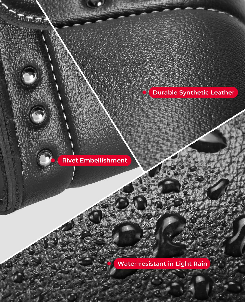 KEMIMOTO metal twist-lock closure allows one-handed operation.