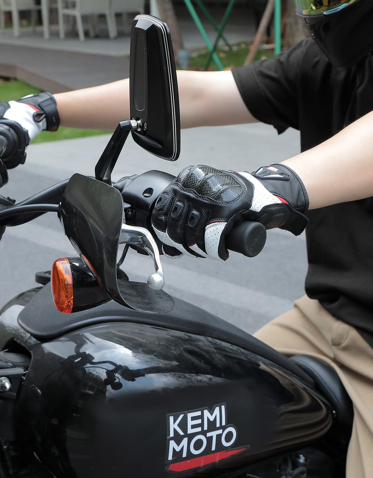 Versatile gloves suited for dirt biking, motocross, and ATV riding.