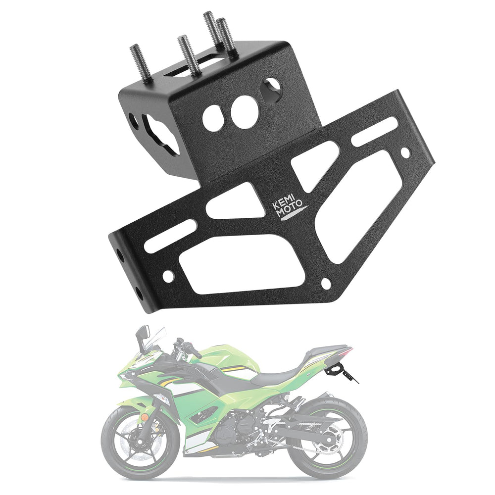 KEMIMOTO Ninja 500 Fender Eliminator Kit offers a cleaner rear profile.