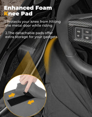 KEMIMOTO PRO XP fabric texture showing water-repellent 1680D material.