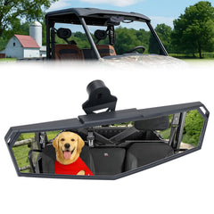 KEMIMOTO rear view mirror on UFORCE U10 Pro with stable top mount for clear rear visibility.